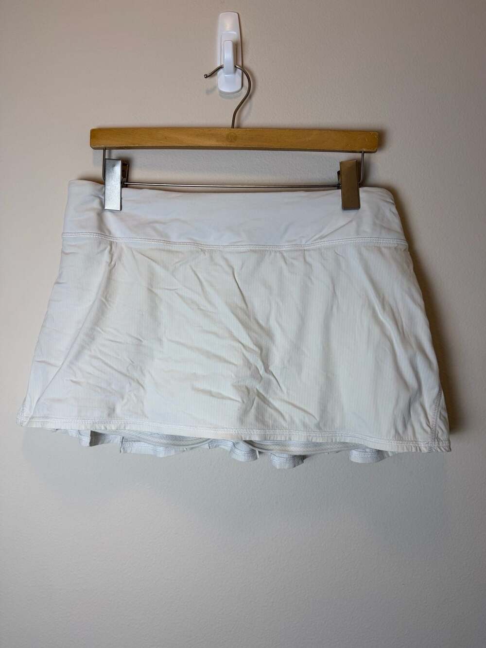 Lululemon Play Off the Pleats Skirt White Size 10